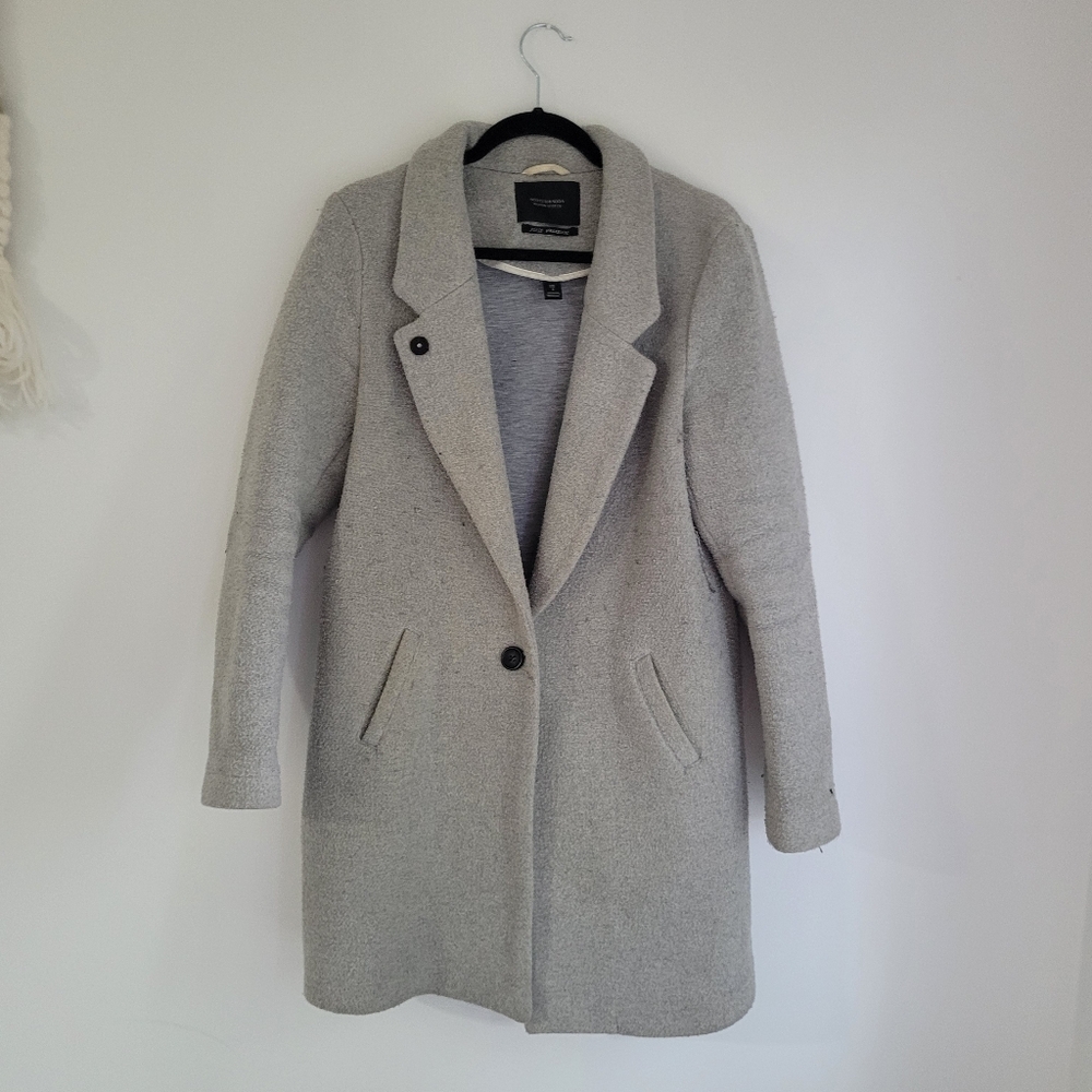 Scotch & Soda wool blend peacoat